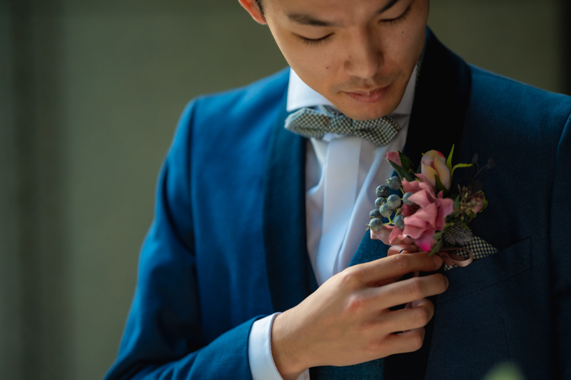 新郎様のかっこいいソロショット