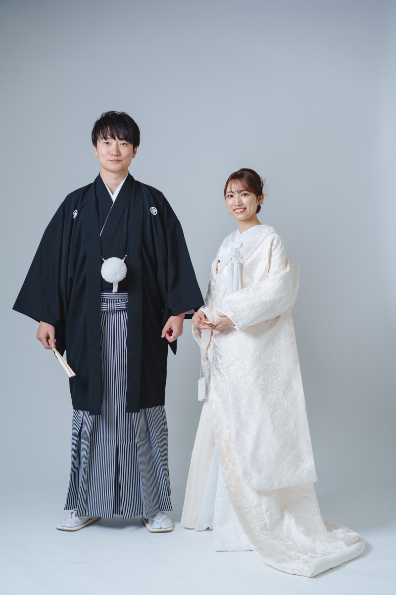 続いて、和装にチェンジ!