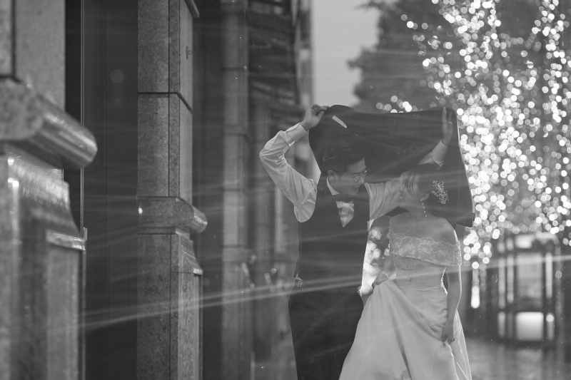 洗練されたモノクロショット