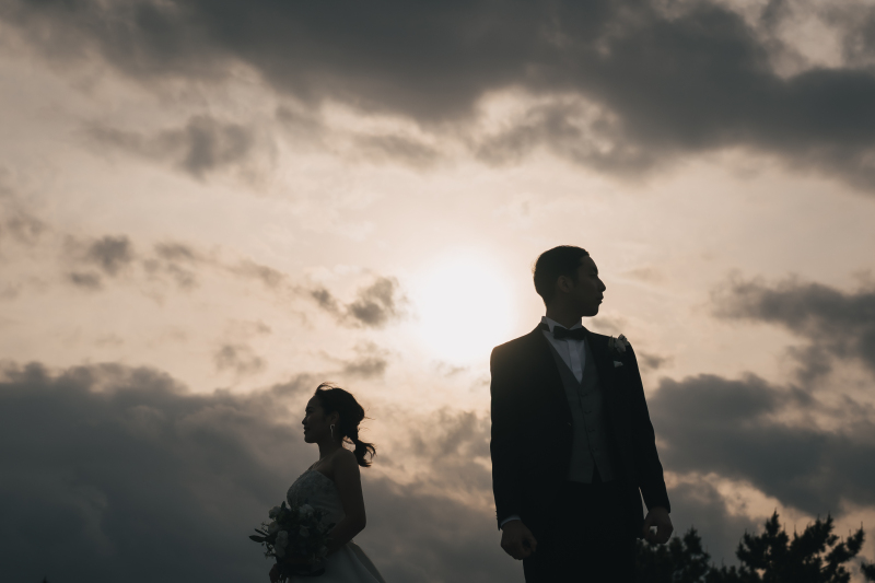 シルエットショット