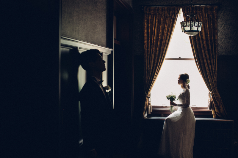 明暗のコントラスト