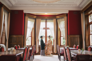 レトロモダンを味わう旧古川邸ロケ（和装ロケーション撮影）