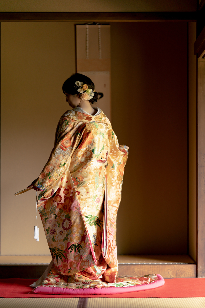 新婦様のソロショットも