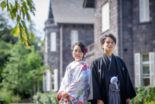 秋晴れの特別なフォトウエディング