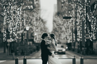 冬空にきらめく夜景とともに