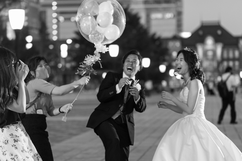 サプライズの瞬間