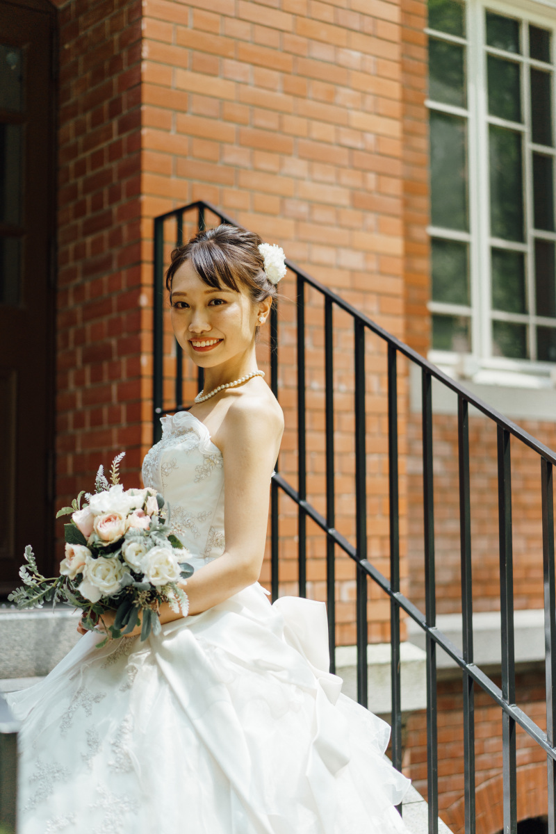 新婦様のソロショットも