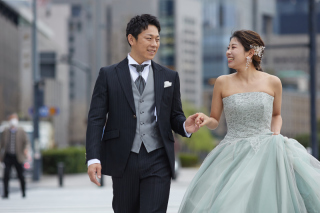 春ロケと衣装を楽しむ和装・洋装撮影