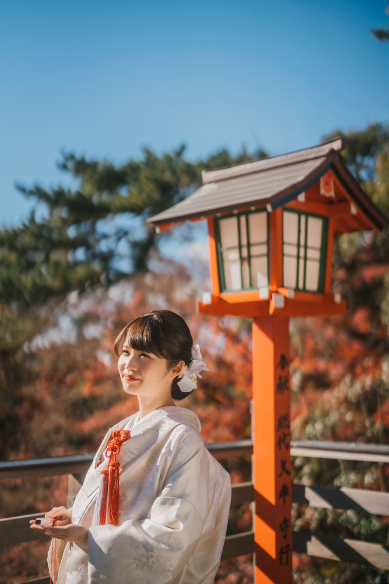 新婦様のソロショット