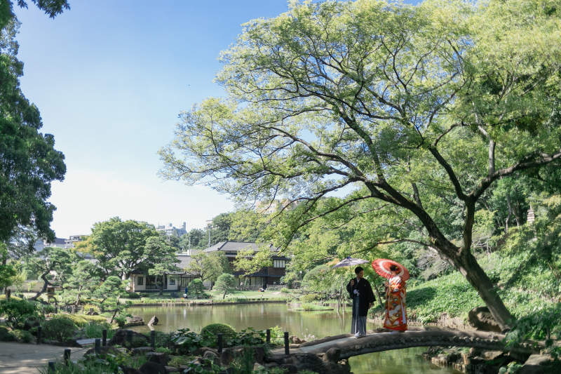 美しい自然を楽しんで