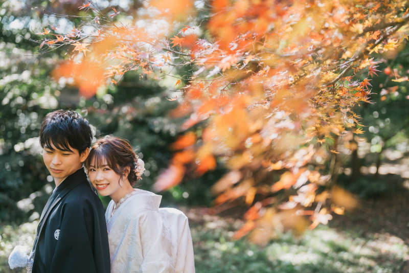 秋の彩りと一緒に