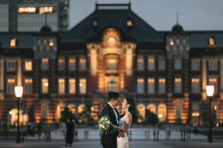 洗練された街並みとともに