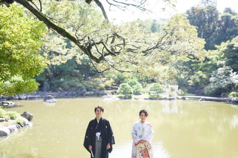 まずは1着目。和装姿で!