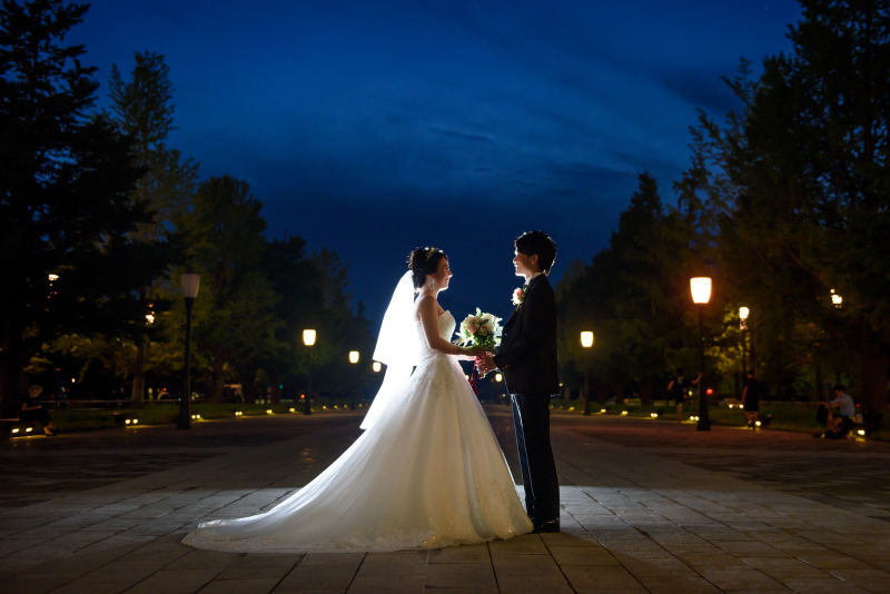 最後はロマンチックに