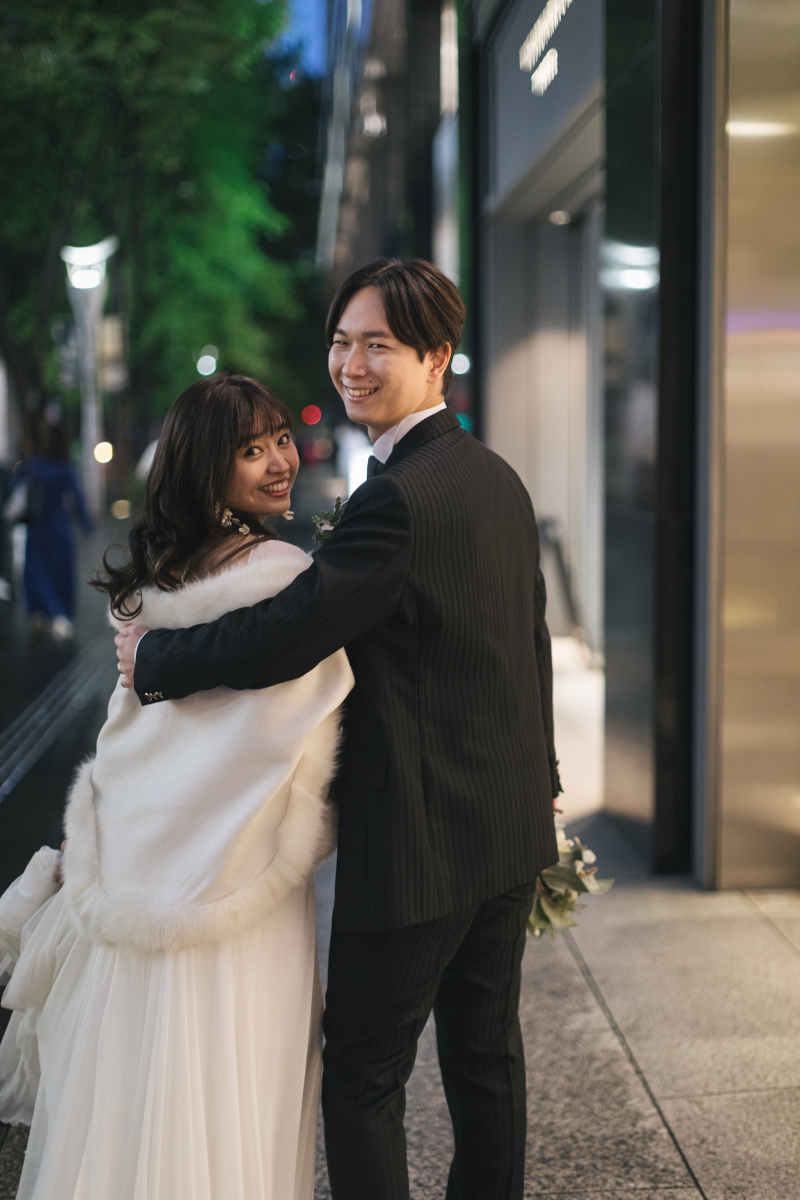 振り向きショット