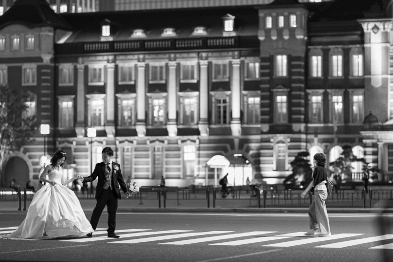 移動シーンも映画のように