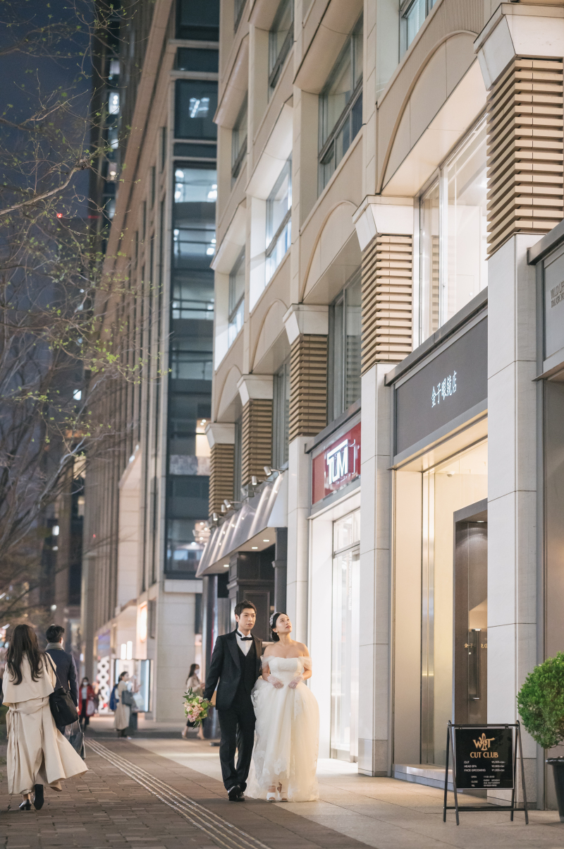 洗練された街並みと