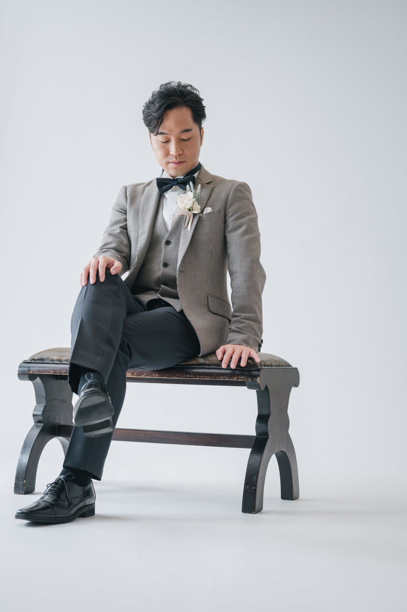 新郎様のソロショットも
