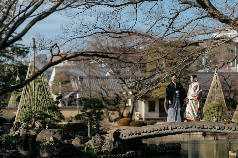 お散歩しながら