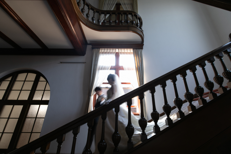 2着目はドレスの映える洋館で