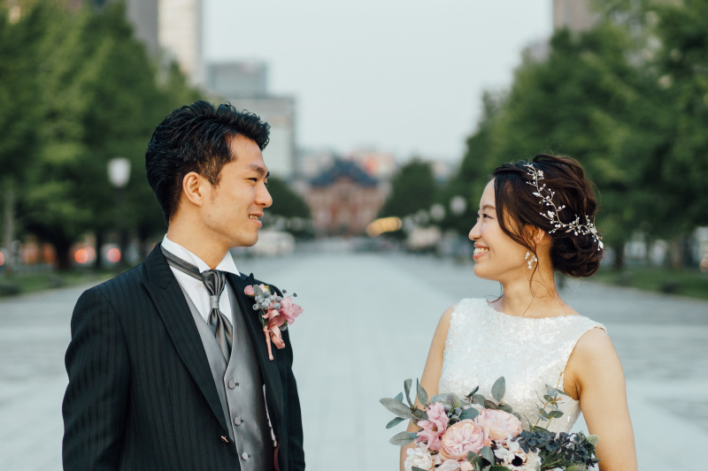 もちろん笑顔のお写真も