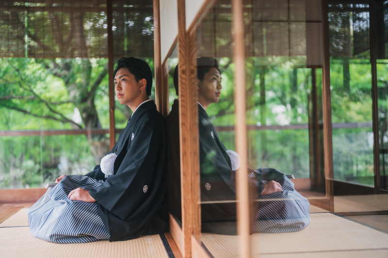 新郎様のソロショットも