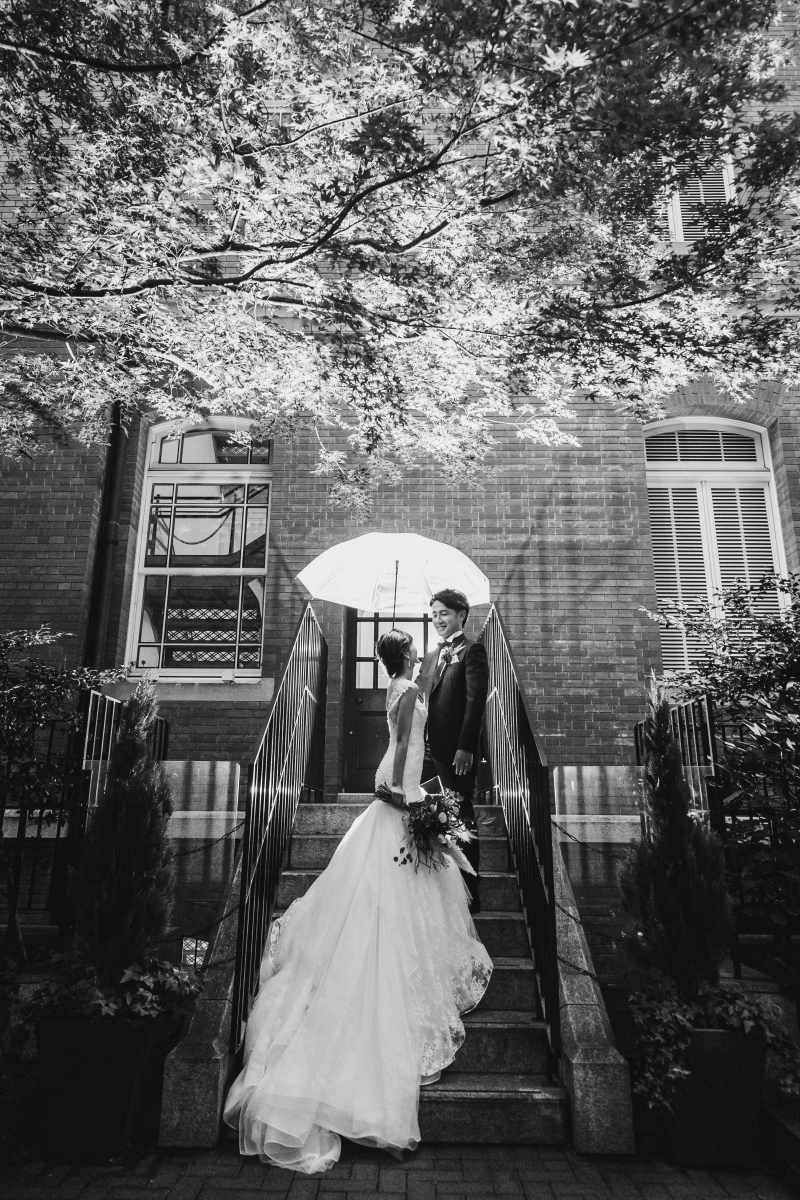 モノクロでドラマチックに