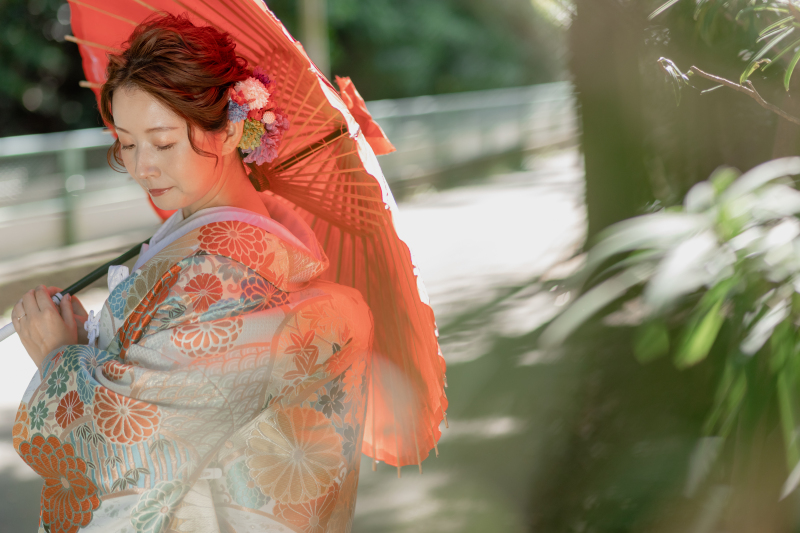 新婦様の素敵なソロショット