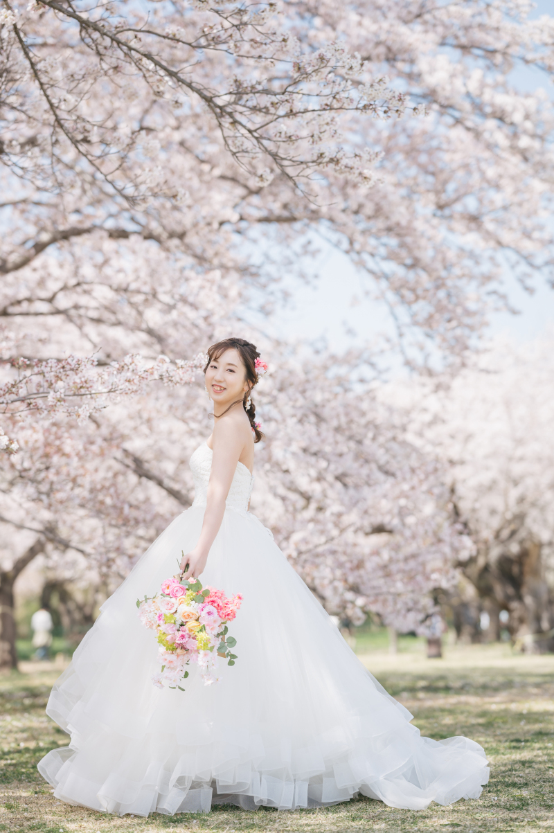 新婦様のソロショット