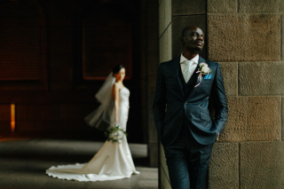 まるで海外のような素敵なワンシーンを