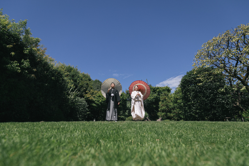 爽やかな夏空とともに