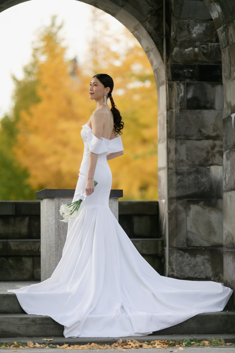 白無垢とドレスどちらも楽しむ秋ロケーション(ロケーション撮影)
