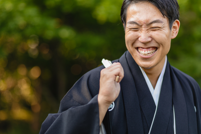 弾けるようなスマイルショット！