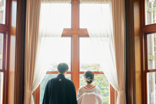 レトロモダンに楽しむ旧古河邸（和装1着 ロケーション撮影）