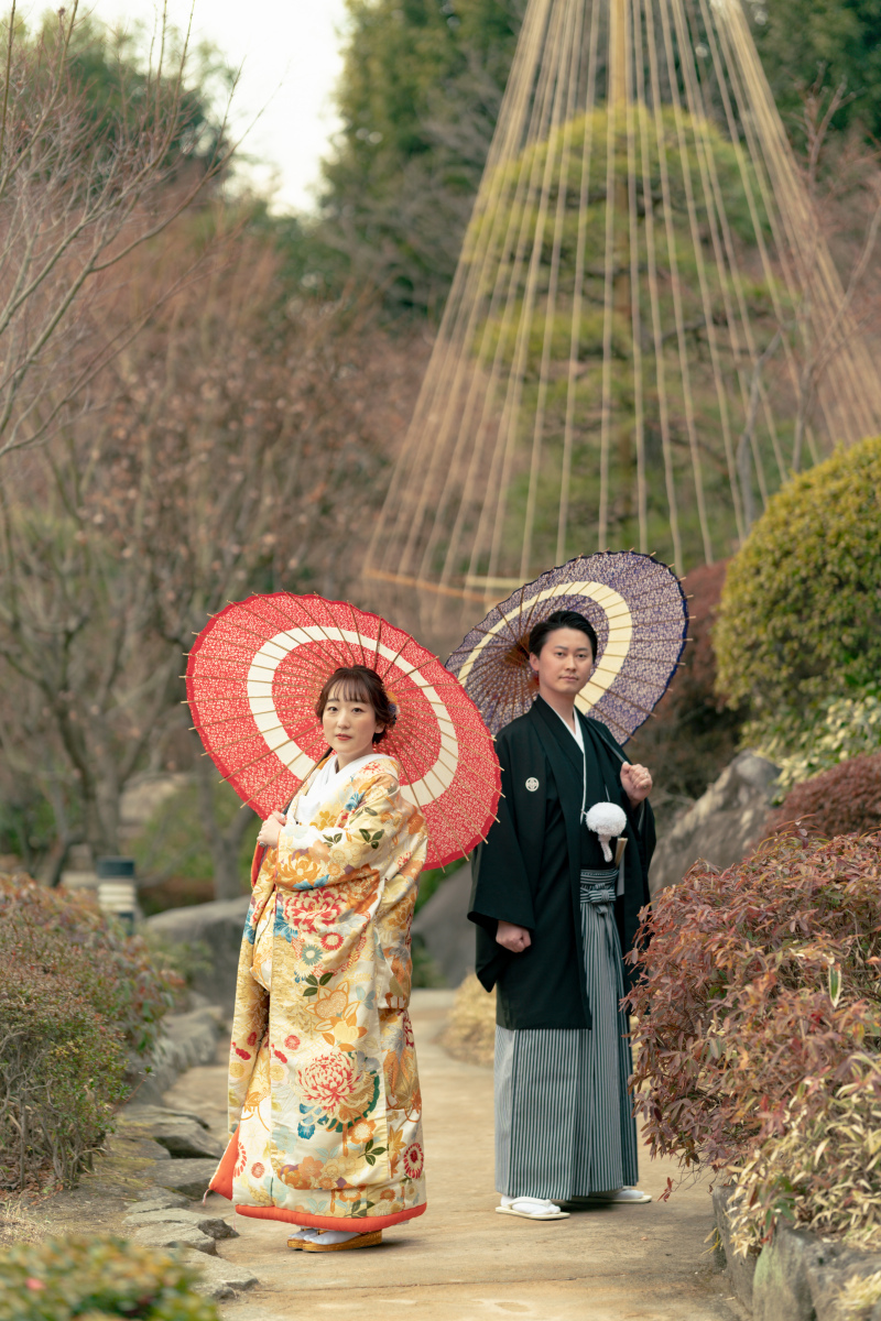 続いては庭園で