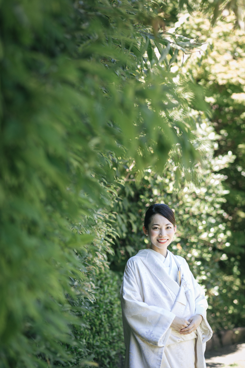 新婦様のソロショットと…