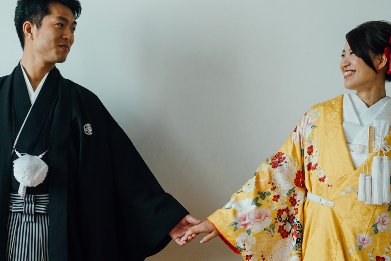 おふたりらしい笑顔の瞬間を