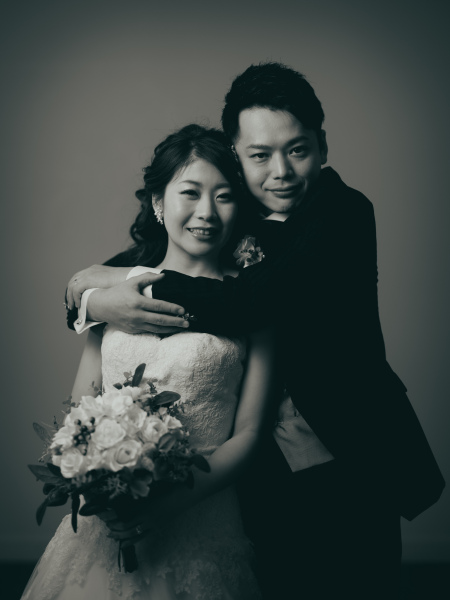 結婚写真らしく