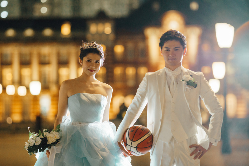 最後はおふたりらしく