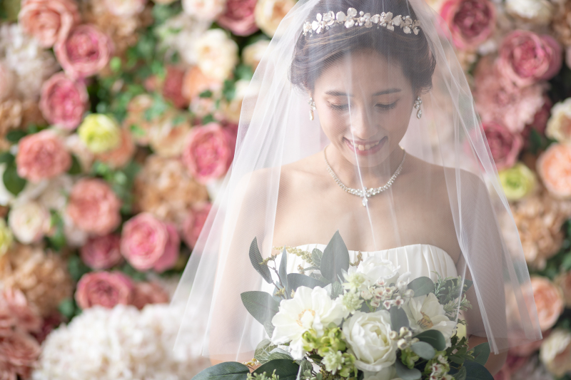 花嫁様のソロショット