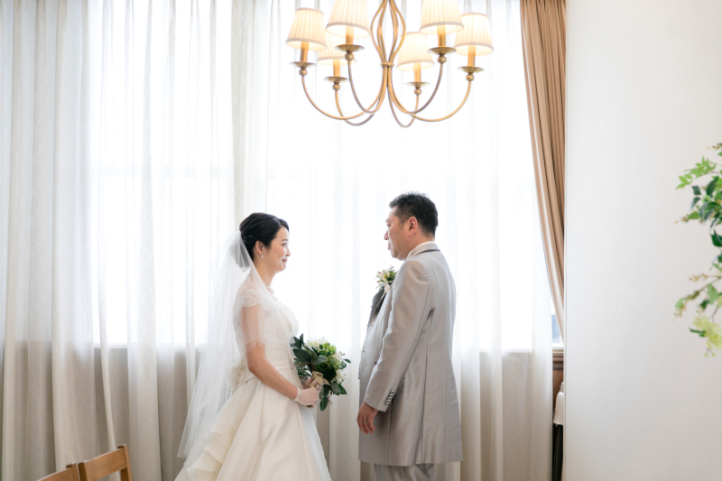 チャペルとスタジオ両方楽しんで(洋装2着スタジオ撮影)