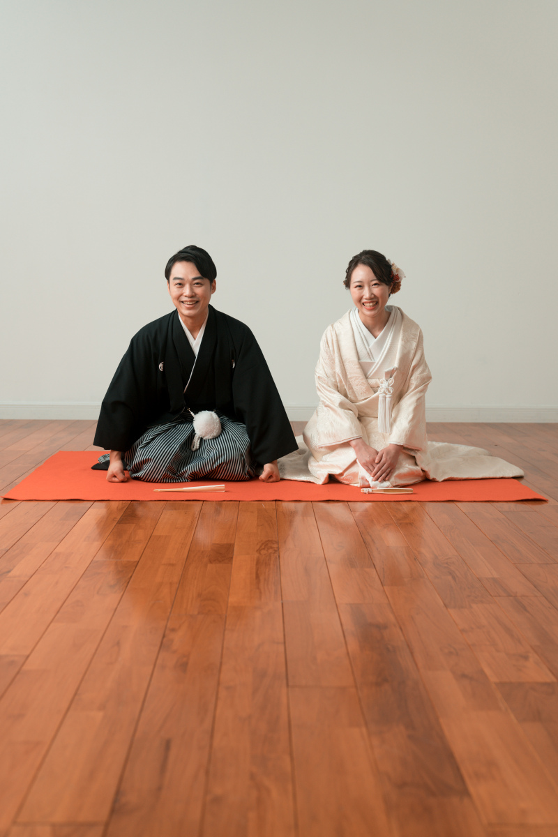 笑顔のショットも