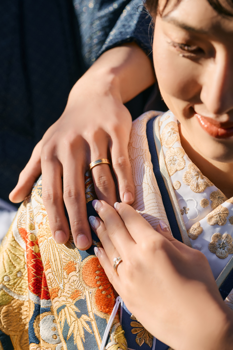 続いては和装で