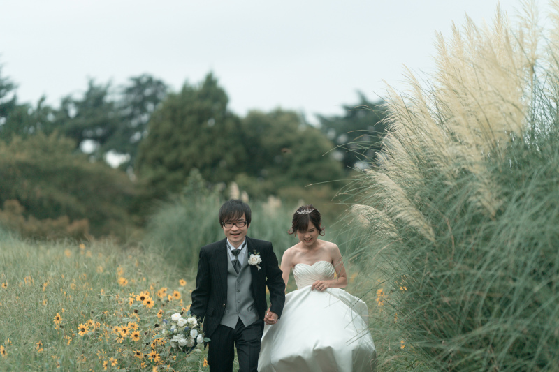 お散歩しながら