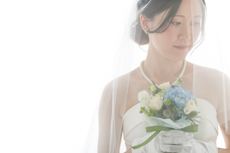 新婦様のソロショット