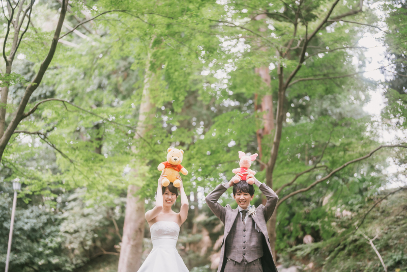 お気に入りのお人形とも一緒に