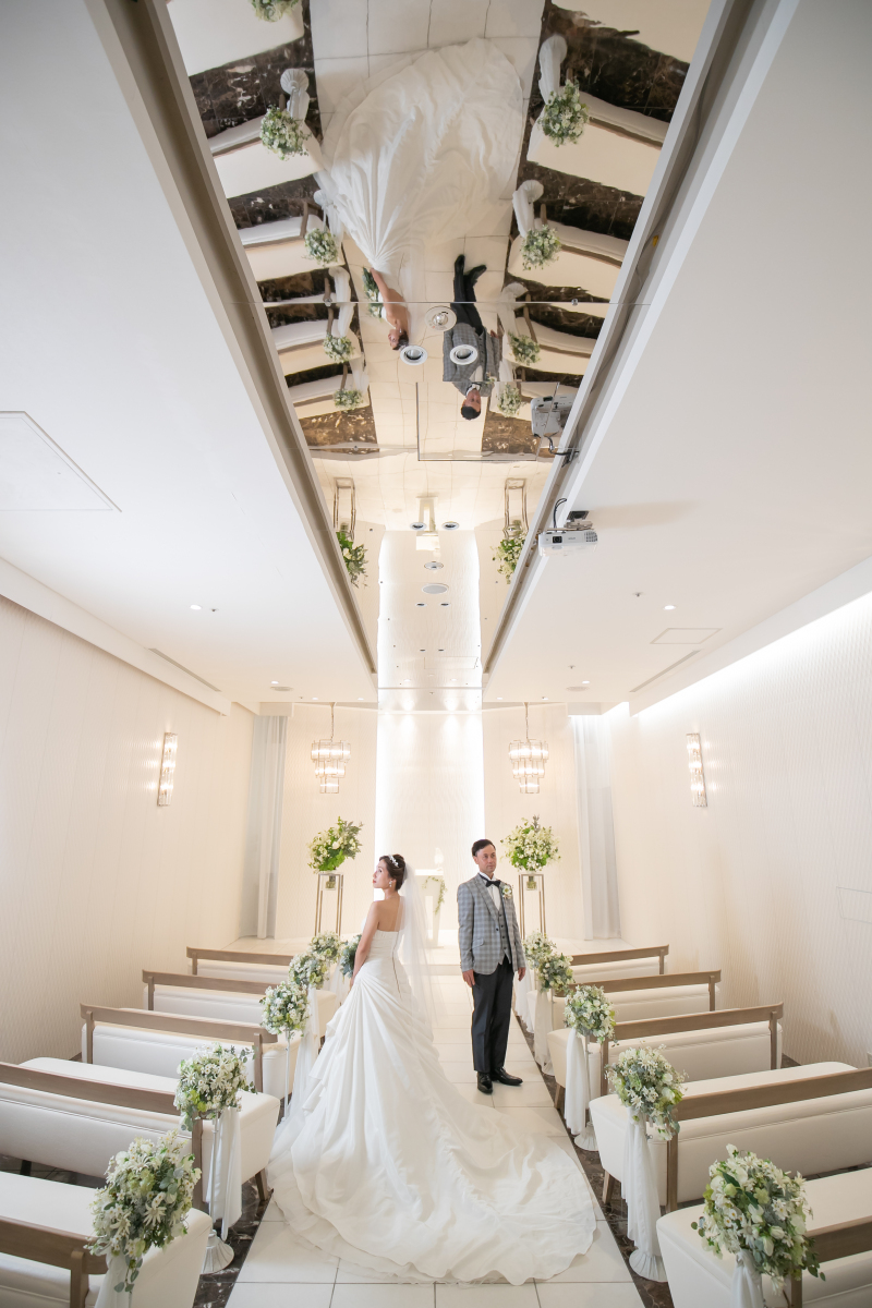 まずはチャペルで