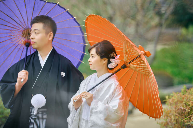 和傘で気分を変えて