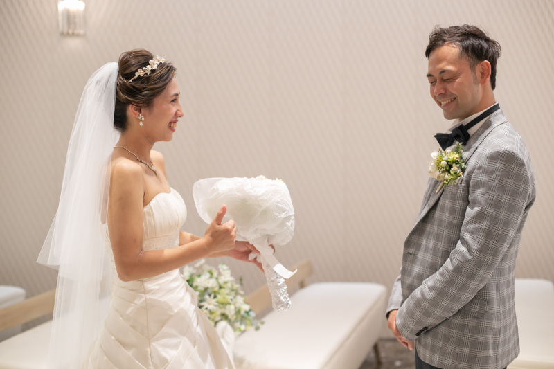 おふたりの関係性が垣間見える瞬間