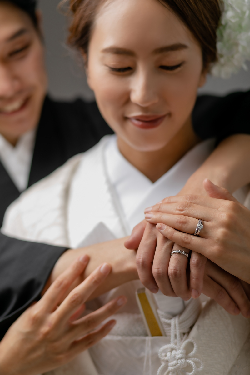 手元ショットも